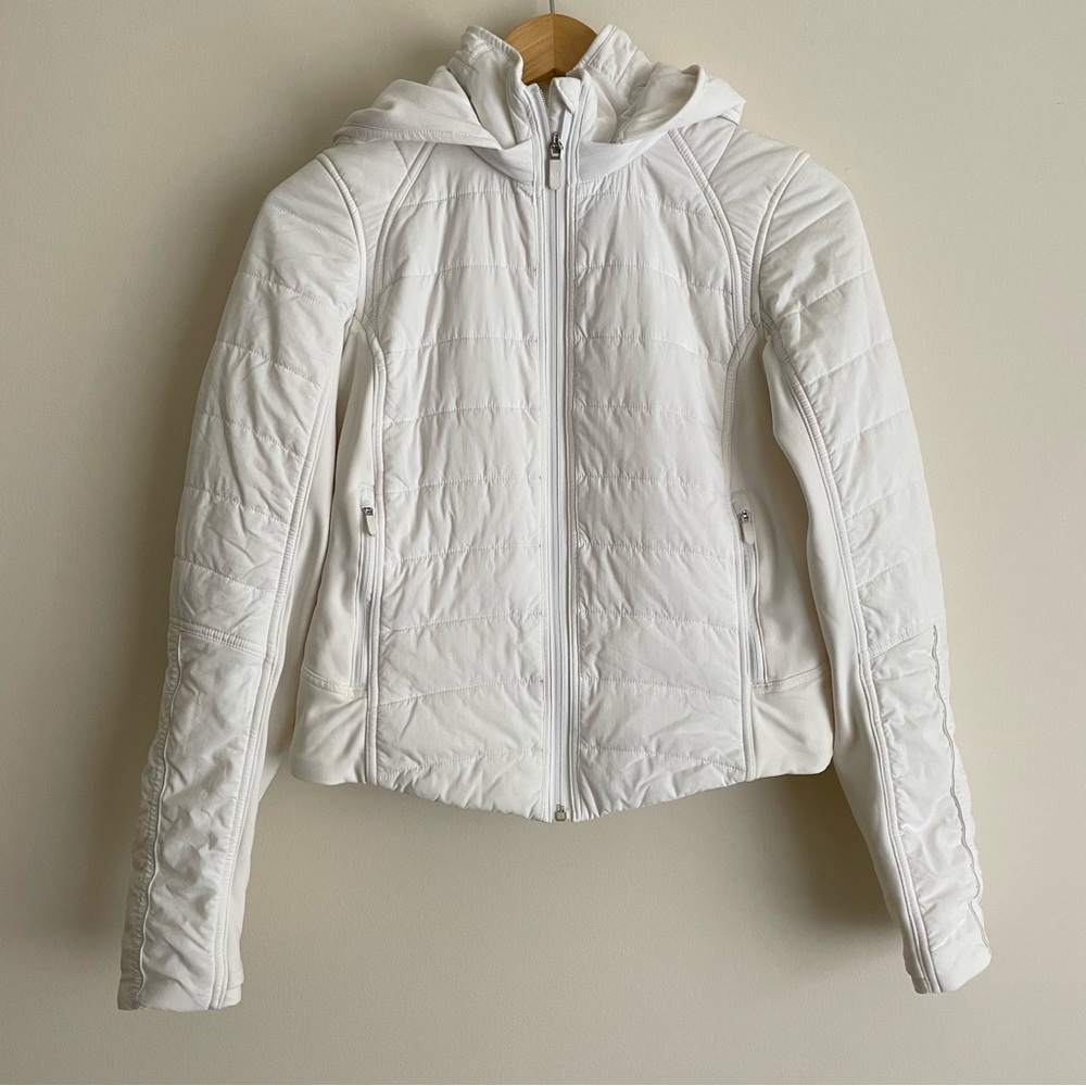 lululemon Push Your Pace Jacket in White